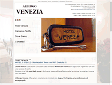 Tablet Screenshot of hotelveneziamontecatini.com